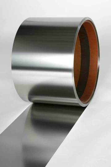 Stainless steel coil material for build