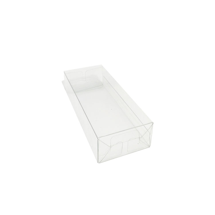 Custom clear PET PVC plastic blister folding box