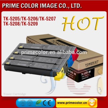 Color Toner cartridge for Kyocera TK-5205 TK-5206 TK-5207 TK-5208 TK-5209