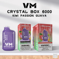 Crystal Box E-Cigarette 6000 Puff