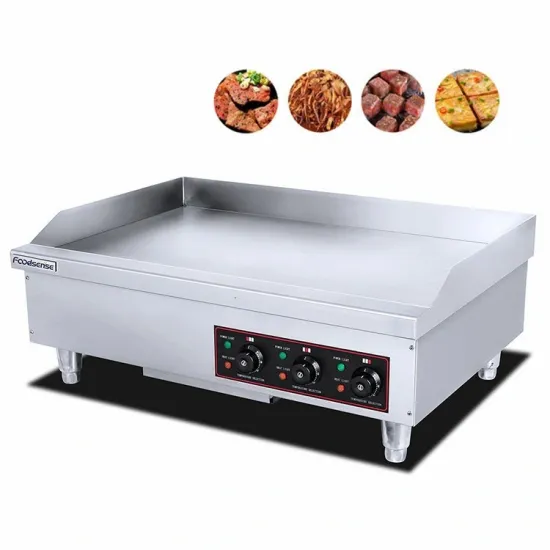 Stainless Steel Top Electric Griddles, Large Electric Griddle