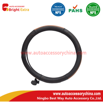 About Custom SUV Steering Wheel Cover Leather