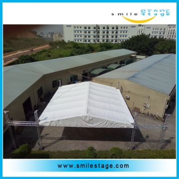 Aluminum heavy duty truss stand truss roof system
