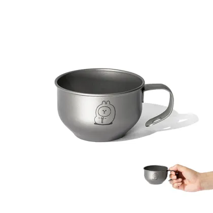 MOBI GARDEN & LINE FRIENDS Titanium Camping Coffee Cup