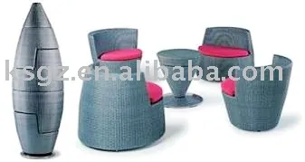 PE rattan set