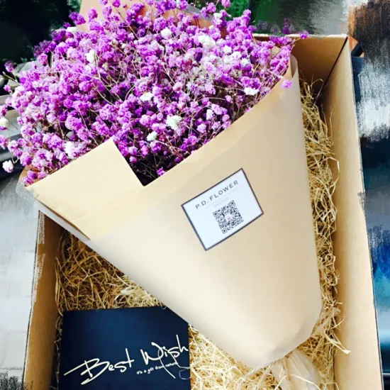 Foldable Flower Box Corrugated Paper