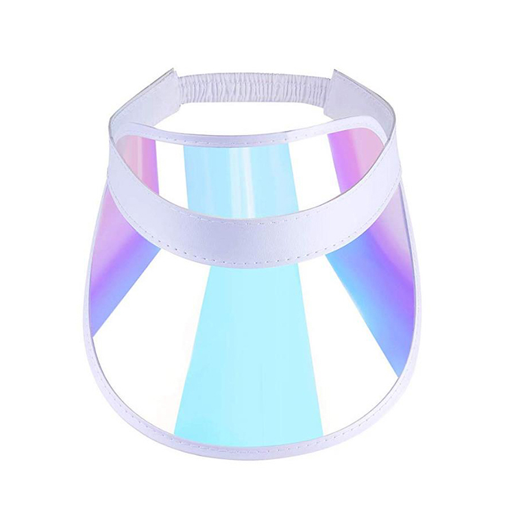 Plastic Sun Visor Hat Beach Hat Women Hat Sport Cap