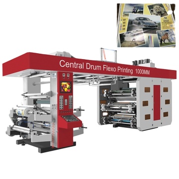 Automatic 8 Colors Non-Woven Bag Printing Machine: Central Drum Flexo Printing Technology