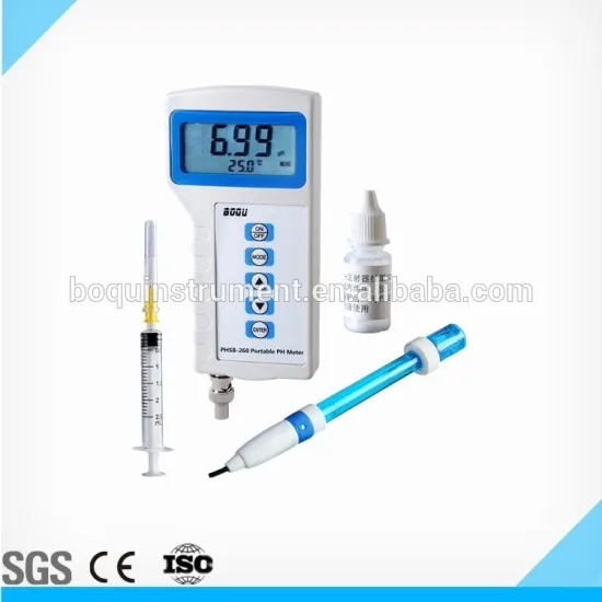 PHSB-260 high quality hand held digital pH analyzer