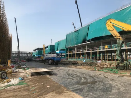 Xiong an Service Center Curtain Wall Project