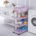 4 Tier Duurzame Impact en Roestbestendige Plastic Shelves