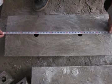Cr26 White Iron Shell Mill Liners With More Than Hrc56 Hardness And 10j Ak