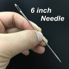 5pcs long size 6inch hair weave needle Turkey type Trussing Needles cooking kitchen Thread Sewing tools fabrics upholstery work