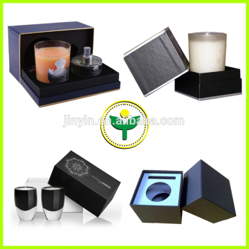 custom round candle box/kraft round candle box/kraft round candle packaging box