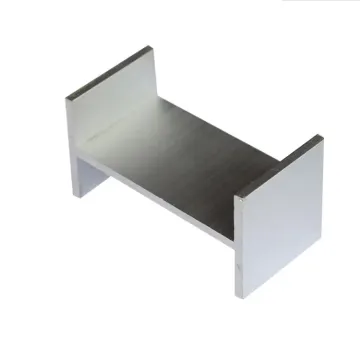 Aluminum H profiles partition card H Beam Extrusion