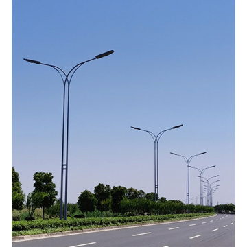 Outdoor Galvanized Single Arm Road Street Lighting Polandia