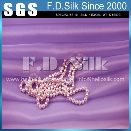 2015 Newest Style transparent raw silk organza product on the market