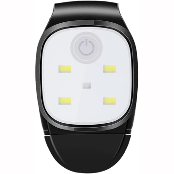 Hands-Free LED Flashlight with Strong Magnetic Grip and Clip-on Design: Safe, Convenient Night Light for Nursing and Beyond