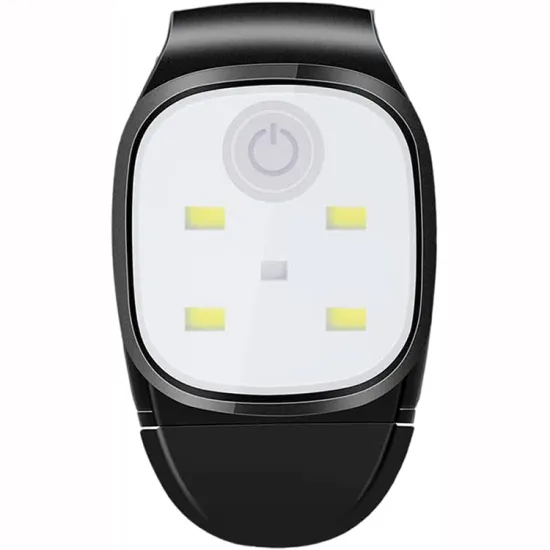 Hands-Free LED Flashlight with Strong Magnetic Grip and Clip-on Design: Safe, Convenient Night Light for Nursing and Beyond