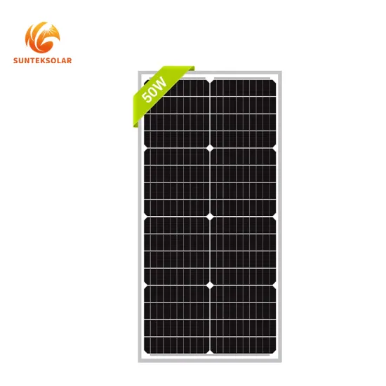 Factory Direct Supply 50W Black Roofing Single Crystal Solar Panels