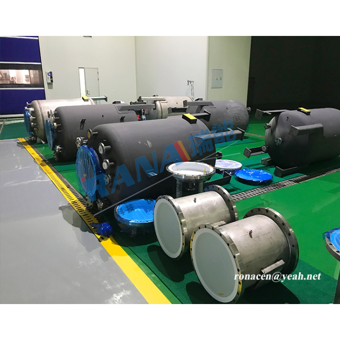 Бак для падкладкі з фторопласта PTFE
