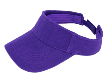 Blank sun vsior cap