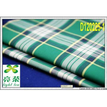 100%Cotton Check Twill Peached Yarn Dyed Fabric