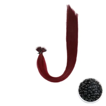 luxury quality micro ring hair extensions micro rings links beads loop hair