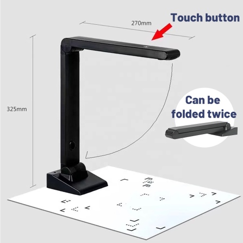 high speed autofocus Book Document Camera Scanner
