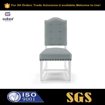 Alfred Dining Room Furniture with 7 Years Experience Blue Linen Dining Room Chair