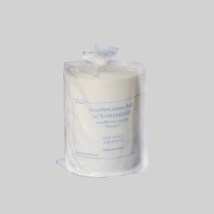 100% cotton medical absorbent gauze roll hydrophilic gauze