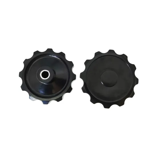 Black Plastic M8 Corrugated Hand Wheel for Machine