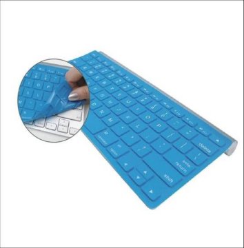 Skin silicone del laptop colorato per PC (blu)