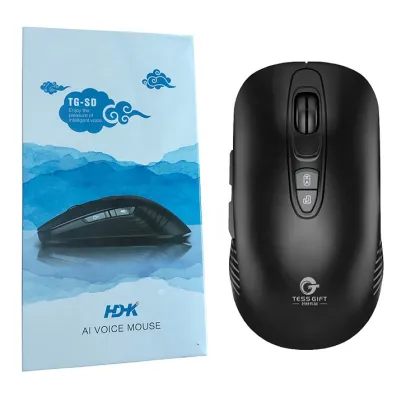 AI Smart Speech Gaming Mouse - 110 Language Translation & Custom Commands for Gamers and Professionals