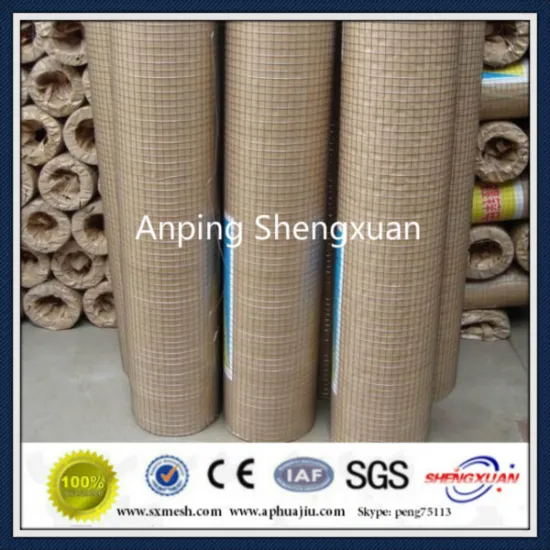 Square hole shape welded wire mesh