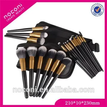 Guangzhou Factory Cheapest OEM Professional 20pcs Mermaid Cosmetic brush set With Label Customed
