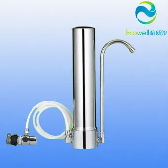 Desktop ceramic stainless steel water filter