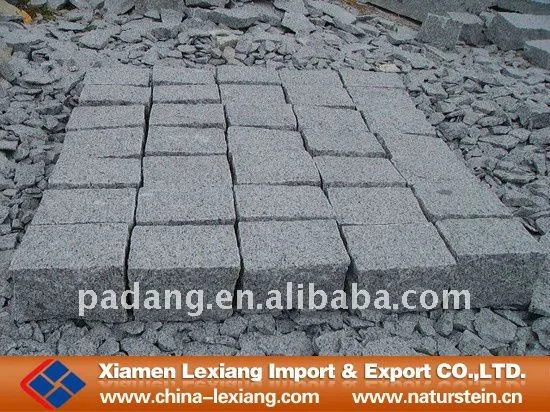 Chinese grey cube stone