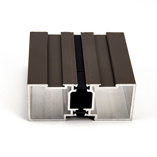 Heißverkauf Brown Aluminium -Extrusionsprofil