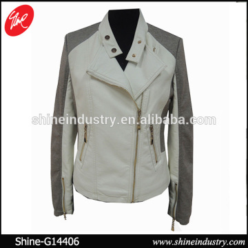 New Fashion zipper Casual women's Jacket