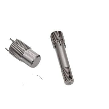 M2-M20 Key Pin Type Threaded Bushing Fastener Light Heavy Bolt Insert Steel Stainless Steel Box Packing Metric Measurement
