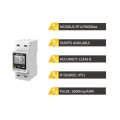 Certificado médio Din-Rail Digital Energy KWH METER RS485