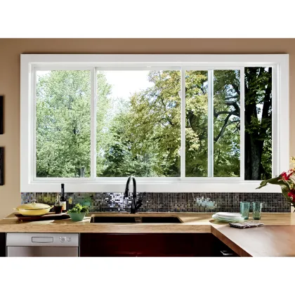 Environmentally Friendly UPVC Sliding Windows for Residential Apartments