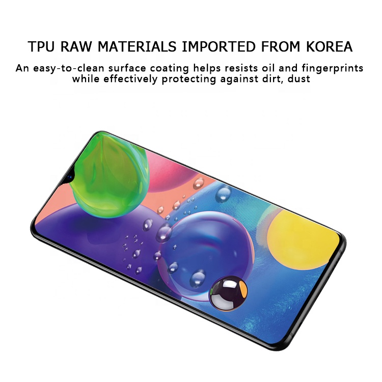 Oleophobic waterproof protective film for Samsung Galaxy A70