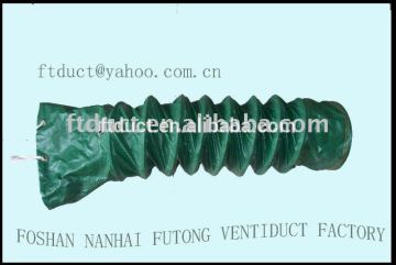 green mouth of a horn high temperature ventilation duct