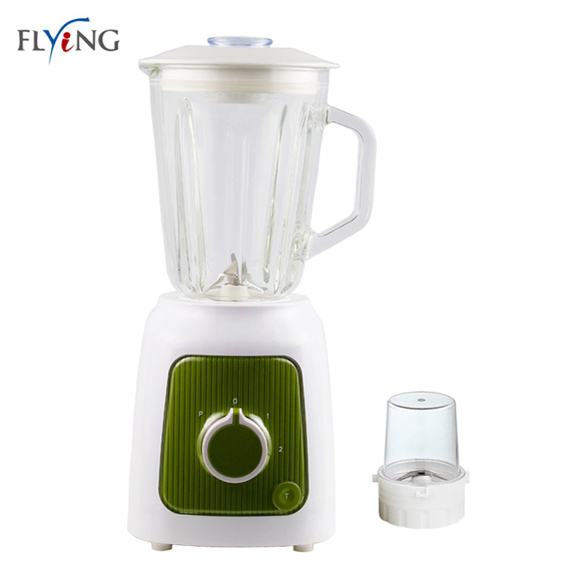 Multifunctional food mixer with glass jar