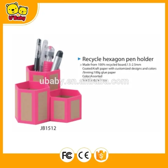 Recyle Hexagon Pen Holder JB1512