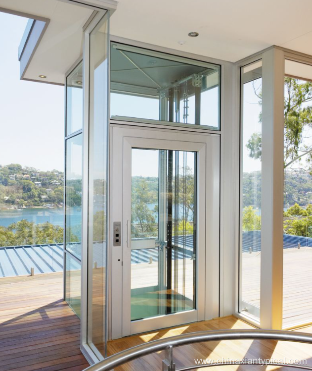 Glass Cabin Home Elevator