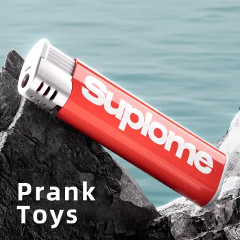 Unisex Lighter Water Gun Toy Fun Party Prank & Promotional Gift for Ages 2-4 Made of Plastic