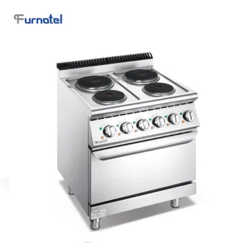 Commercial Stainless Steel Induction Electric Cooking Range Hot Plates Cooker With Oven Prices
